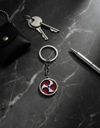 Llavero Metálico Mangekyo Sharingan Itachi