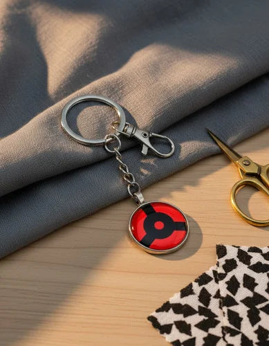 Llavero Metálico Mangekyo Sharingan Izuna