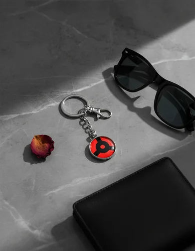 Llavero Metálico Mangekyo Sharingan Izuna