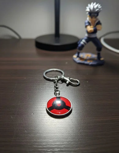 Llavero Metálico Mangekyo Sharingan Izuna
