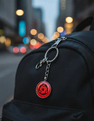 Llavero Metálico Mangekyo Sharingan Madara