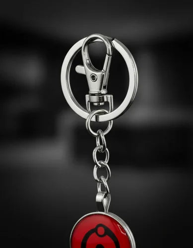 Llavero Metálico Mangekyo Sharingan Madara