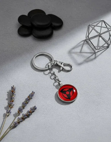 Llavero Metálico Mangekyo Sharingan Obito