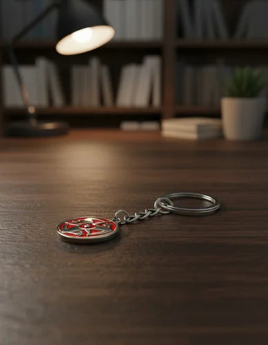 Llavero Metálico Mangekyo Sharingan Obito Uchiha