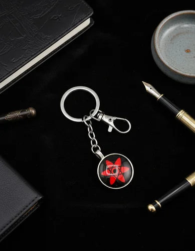 Llavero Metálico Mangekyo Sharingan Sasuke