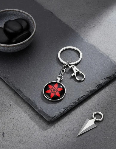 Llavero Metálico Mangekyo Sharingan Sasuke
