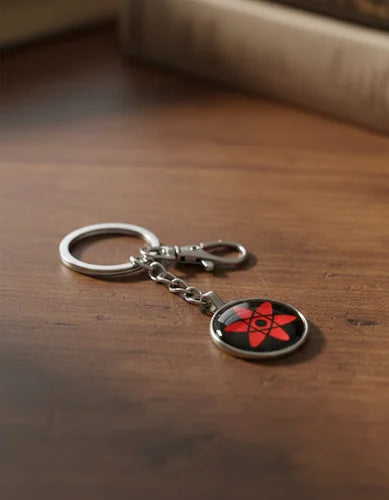 Llavero Metálico Mangekyo Sharingan Sasuke