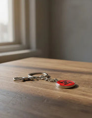 Llavero Metálico Mangekyo Sharingan Shisui