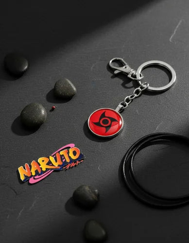 Llavero Metálico Mangekyo Sharingan Shisui