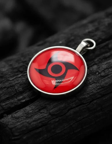 Llavero Metálico Naruto 3 Dijes Sharingan #4