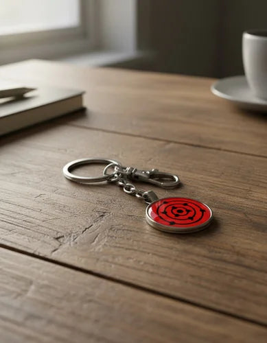 Llavero Metálico Rinne Sharingan