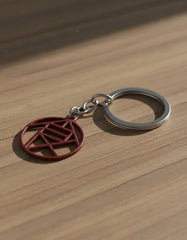 Llavero Metálico Símbolo Akimichi Shoku