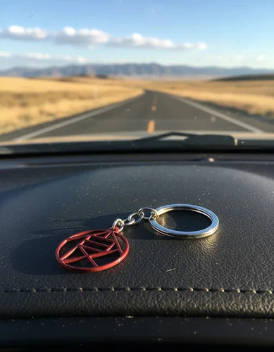 Llavero Metálico Símbolo Akimichi Shoku