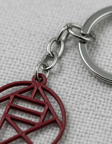 Llavero Metálico Símbolo Akimichi Shoku