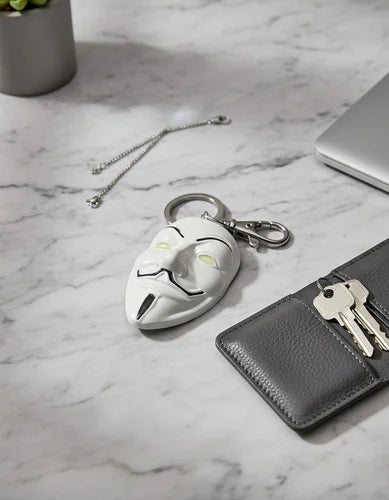 Llavero Metálico V de Venganza