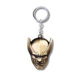 Llavero Metálico Wolverine Dorado