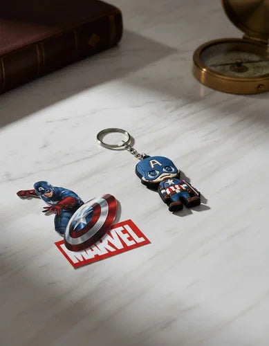 Llavero PVC Capitán América