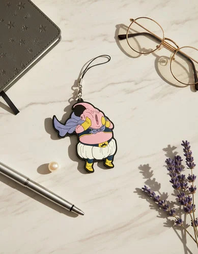 Llavero PVC Cordón Lariat Majin Buu