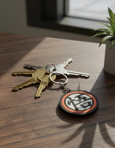 Llavero PVC Kanji GO