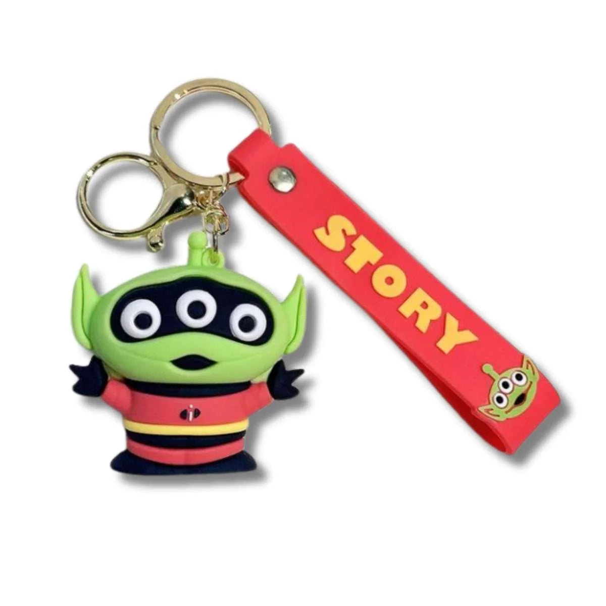 Llavero o Colgante Mochila Cute Alien Increíble tamaño pequeño