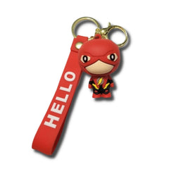 Llavero o Colgante Mochila Cute Flash Color Rojo