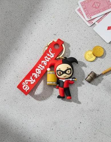 Llavero o Colgante Mochila Cute Harley Quinn Mazo