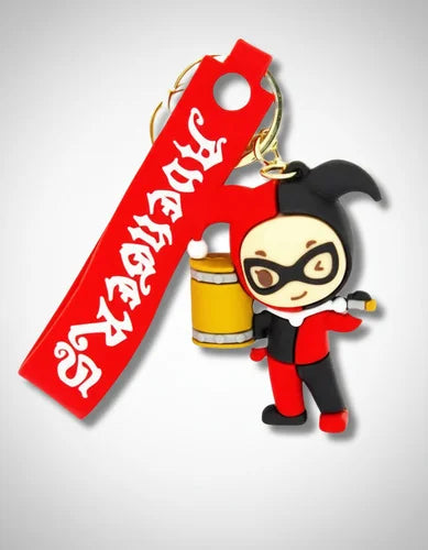 Llavero o Colgante Mochila Cute Harley Quinn Mazo