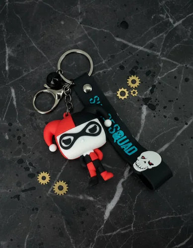 Llavero o Colgante Mochila Cute Harley Quinn Traje
