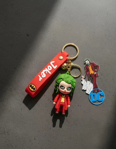 Llavero o Colgante Mochila Cute Joker Traje Rojo