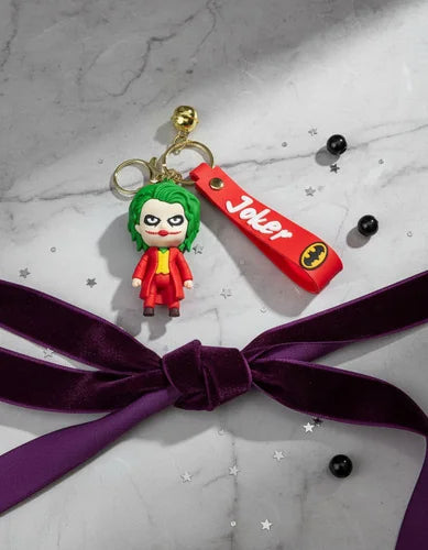 Llavero o Colgante Mochila Cute Joker Traje Rojo