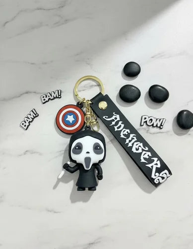 Llavero o Colgante Mochila Cute Scream