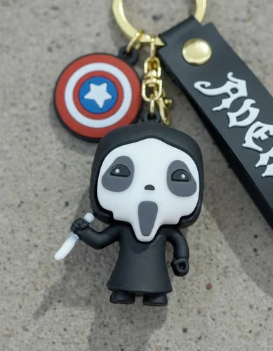 Llavero o Colgante Mochila Cute Scream