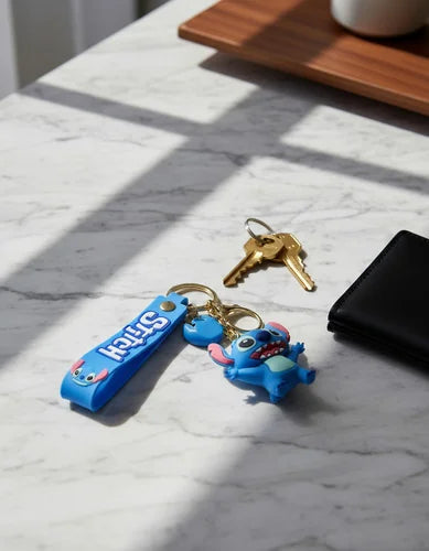 Llavero o Colgante Mochila Cute Stitch Abrazo