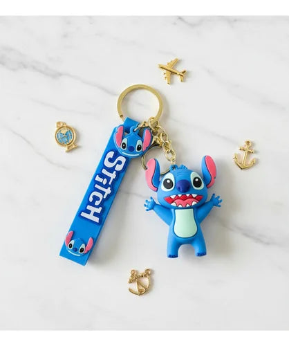 Llavero o Colgante Mochila Cute Stitch Abrazo