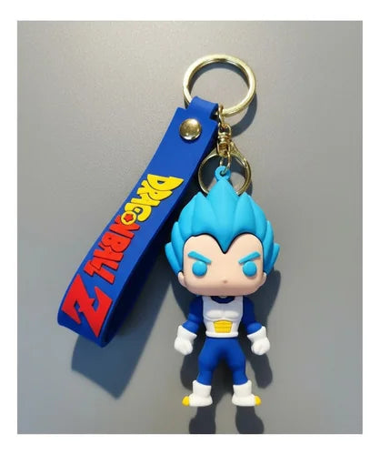 Llavero o Colgante Mochila Cute Vegeta Super Saiyan Blue