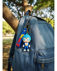 Llavero o Colgante Mochila Cute Vegeta Super Saiyan Blue