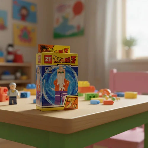 Maestro Roshi Serie Dragon Ball Z Tipo Lego