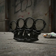 Manopla Calavera Negra