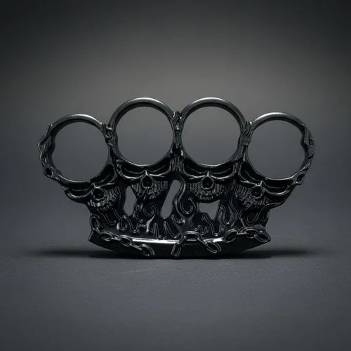 Manopla Calavera Negra