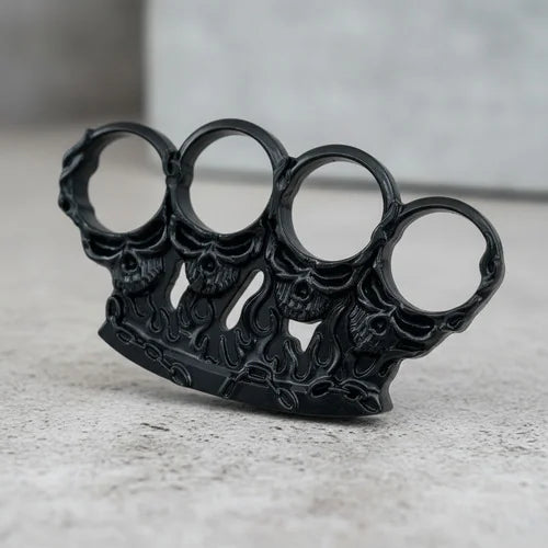 Manopla Calavera Negra