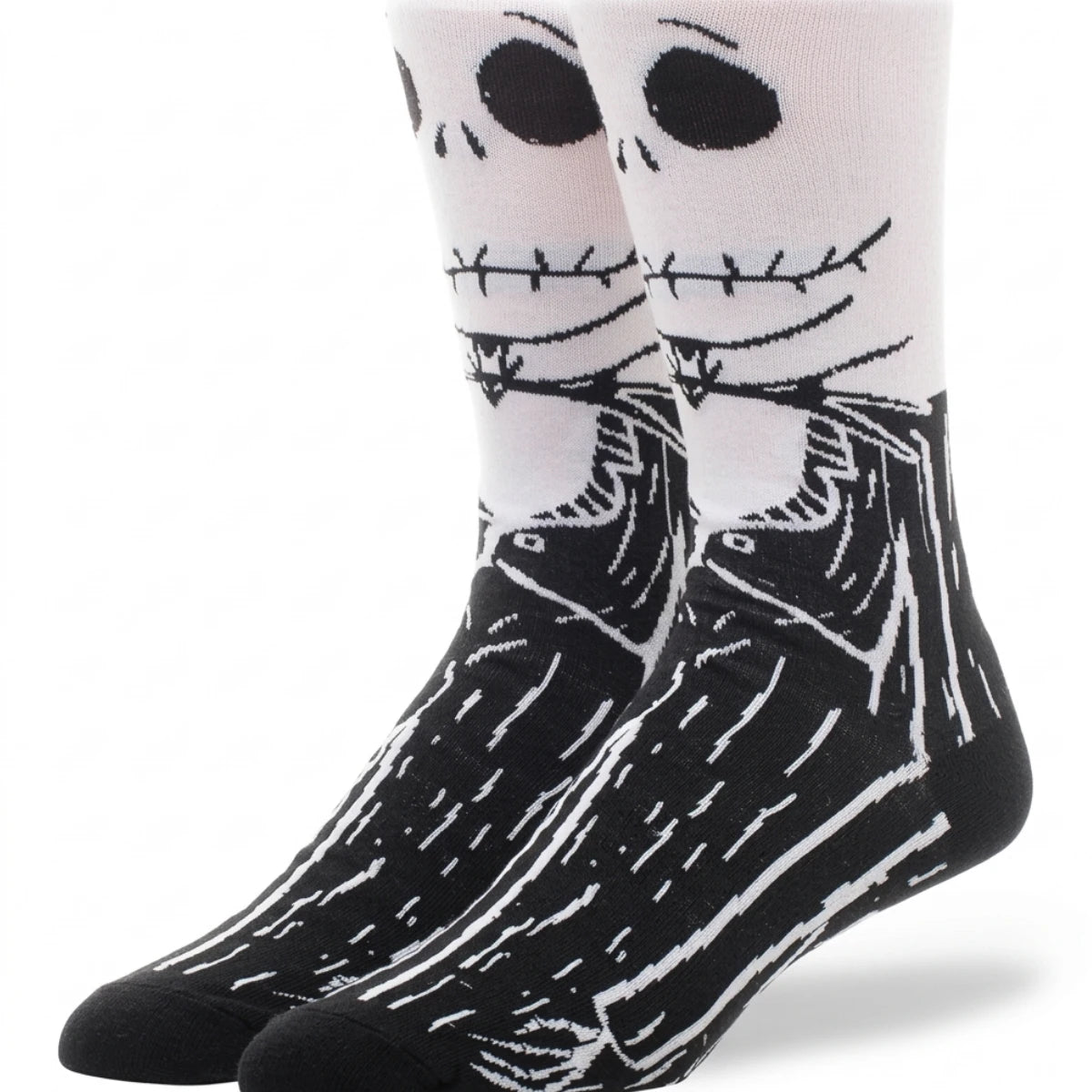 Medias Jack Skellington Blanco y Negro