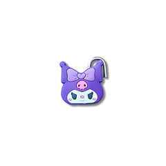 Mini candado morado con diseño de Kuromi y moño – estilo gótico kawaii