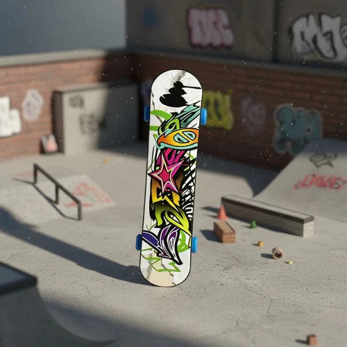 Mini Patineta Arte Callejero