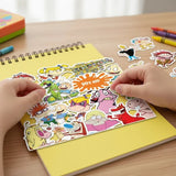 Pack x 5 Stickers Cartoons