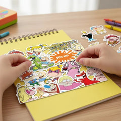 Pack x 5 Stickers Cartoons