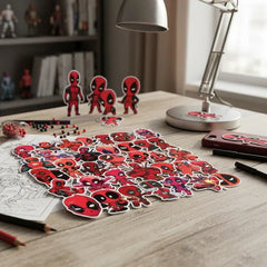 Pack x 5 Stickers DeadPool