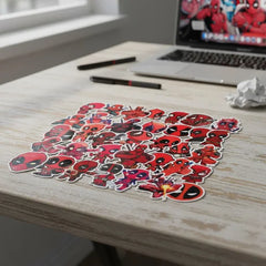 Pack x 5 Stickers DeadPool