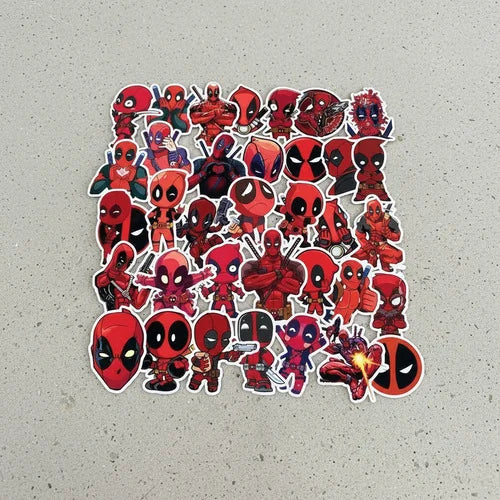 Pack x 5 Stickers DeadPool