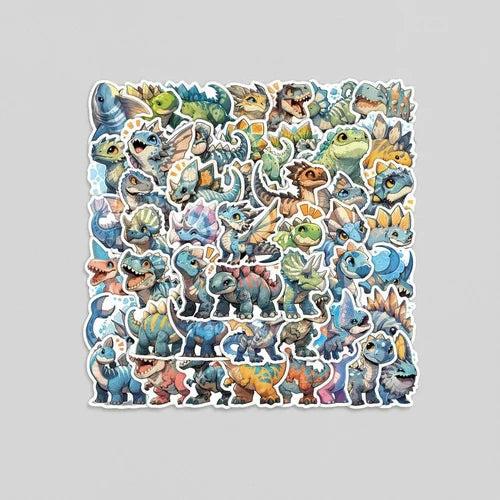 Pack x 5 Stickers Dinosaurios