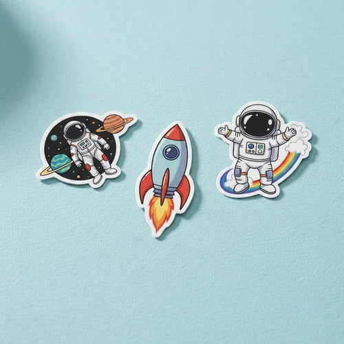 Pack x 5 Stickers Espacio